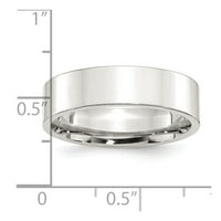 Стерлинг сребрена удобност одговара на рамен опсег со големина на прстен 6,5