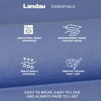 Classicенски есенцијал на Landau Classic Опуштено вклопување во збирки отпорни на џебови за влечење на товар, стил 8385
