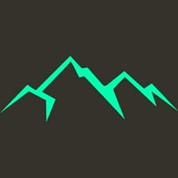 Планини Јуниори Јаглен Сива Графичка Маичка-Дизајн Од Луѓе Л