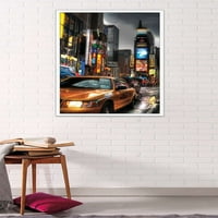 Њујорк-Тајмс Сквер Ѕид Постер, 22.375 34