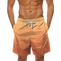 Хуачен Модни Машки Врзани Хавајски Плажа Одговара Спорт Обични Шорцеви Панталони