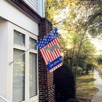 Каролини Богатства BB3311CHF САД патриотски германски Жица Коса Покажувач Знаме Платно Големина На Куќа Голема, разнобојна