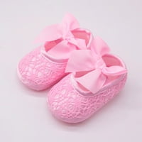 Kiplyki новороденче девојче меки чевли меки солидни нелизгазни чевли за креветчиња за обувки